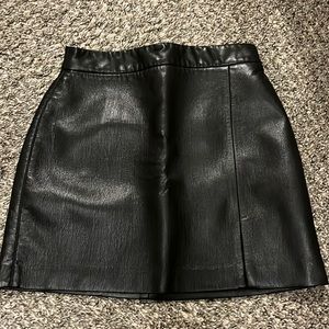 Wilfred black mini skirt